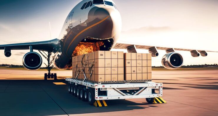 large-truck-delivers-goods-boxes-open-hold-cargo-plane_124507-44692